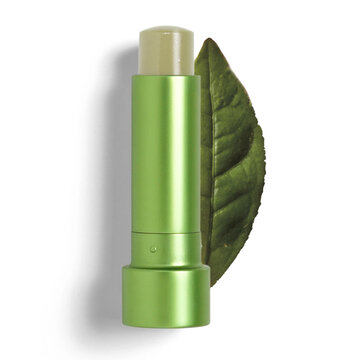 Tea Balm Protective Lip Treatment &ndash; Matcha Transparent