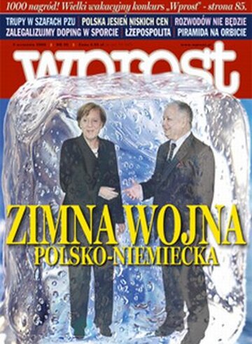 Okładka tygodnika Wprost nr 35/2006 (1237)