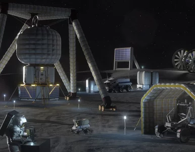 Miniatura: Dmuchane bazy na Księżycu to przyszłość...