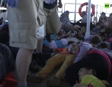 Kilkuset imigrantów chciało przepłynąć Morze Śródziemne