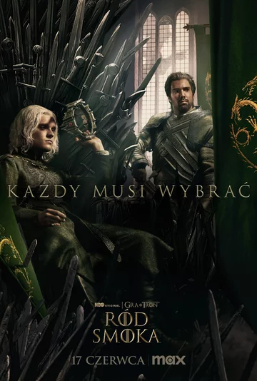 Plakat z 2. sezonu serialu „Ród Smoka” 