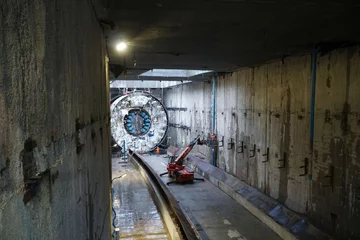 Świnoujście. Prace na budowie tunelu pod Świną 