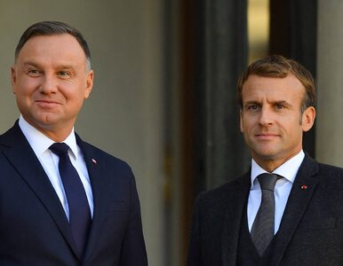 Emmanuel Macron zadzwonił do Andrzeja Dudy. „Polska i Francja będą...