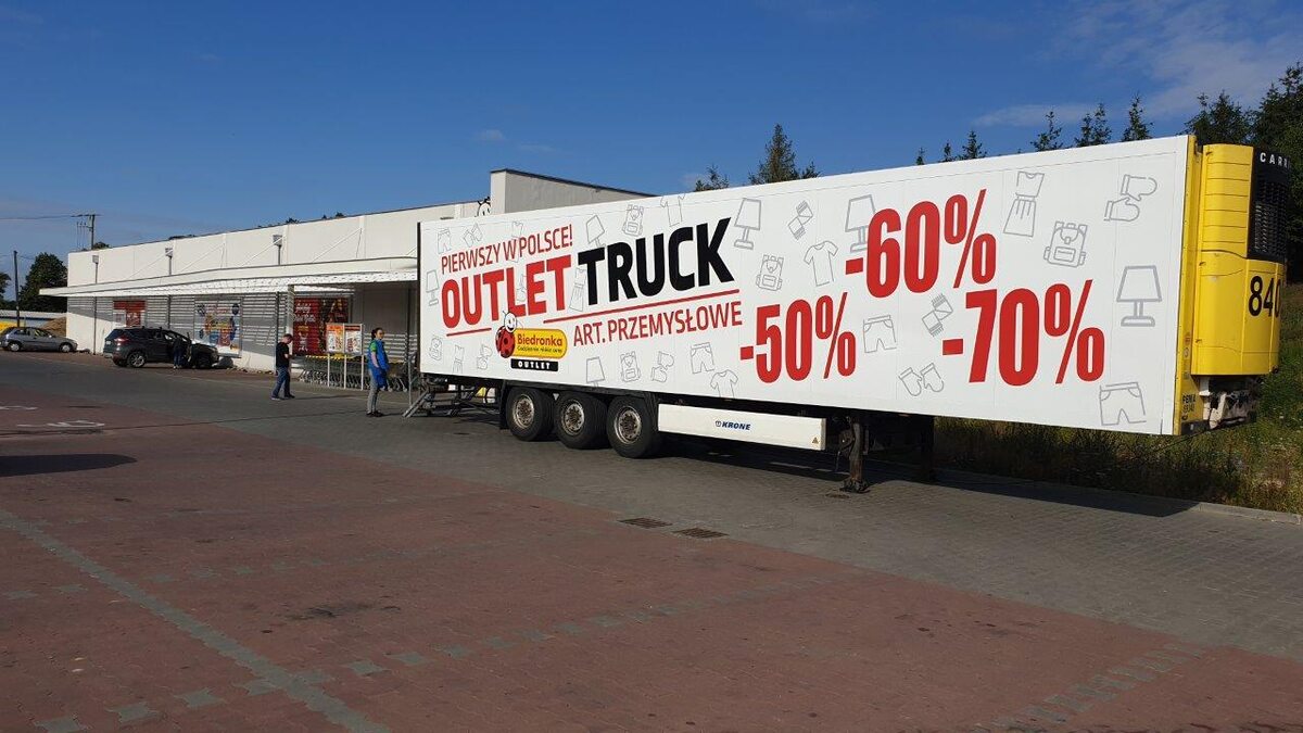 Outlet Trucki Biedronki 