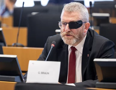 Miniatura: Braun będzie miał kłopoty? Do prokuratury...