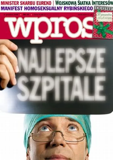 Okładka tygodnika Wprost nr 48/2005 (1200)