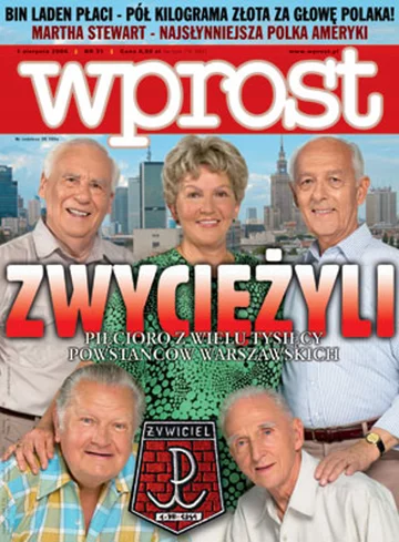 Okładka tygodnika Wprost nr 31/2004 (1131)