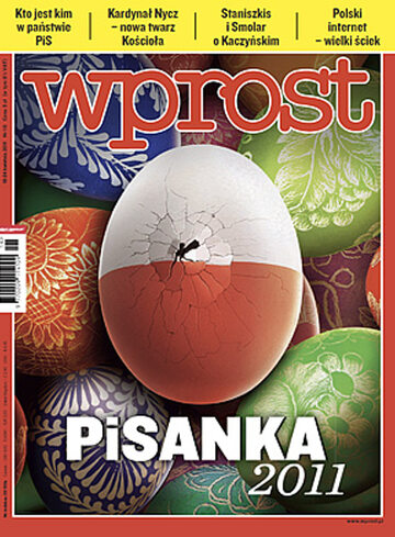 Okładka tygodnika Wprost nr 16/2011 (1471)