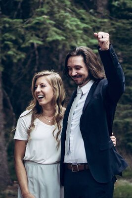 Miniatura: Sesja ślubna Amy i Stephena. Byli...