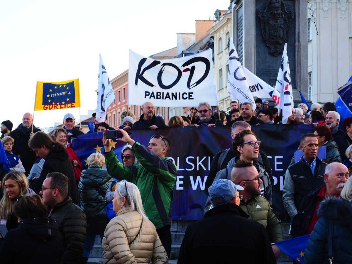Protest w Warszawie po wyroku TK 