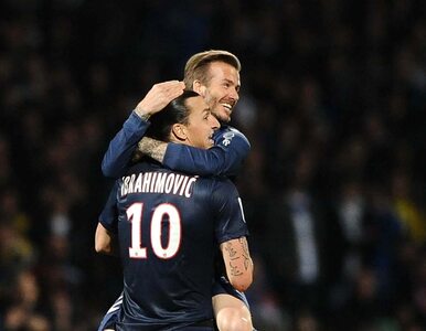 Miniatura: Beckham żegna się z Paryżem, PSG wygrywa...