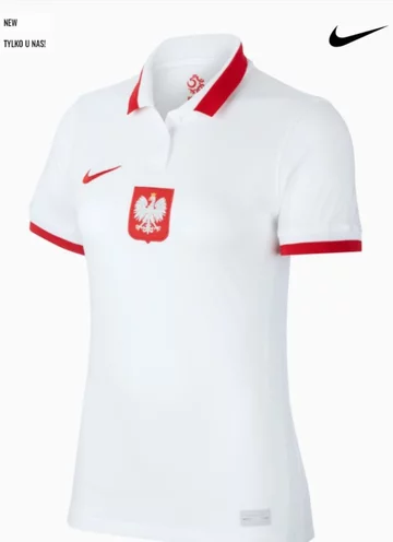 Koszulka nike polska breathe stadium domowa damska 2020/21. Cena 379,99 zł 