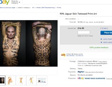 Miniatura: Polak na eBayu chce sprzedać swoją skórę
