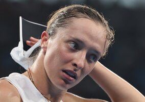 Miniatura: Świątek została surowo potraktowana....