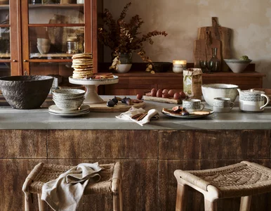 Miniatura: Ta kuchnia nie goni trendów. Przytulność...