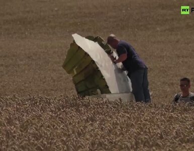 Miniatura: Miejsce katastrofy. "Na poboczu nadal leżą...