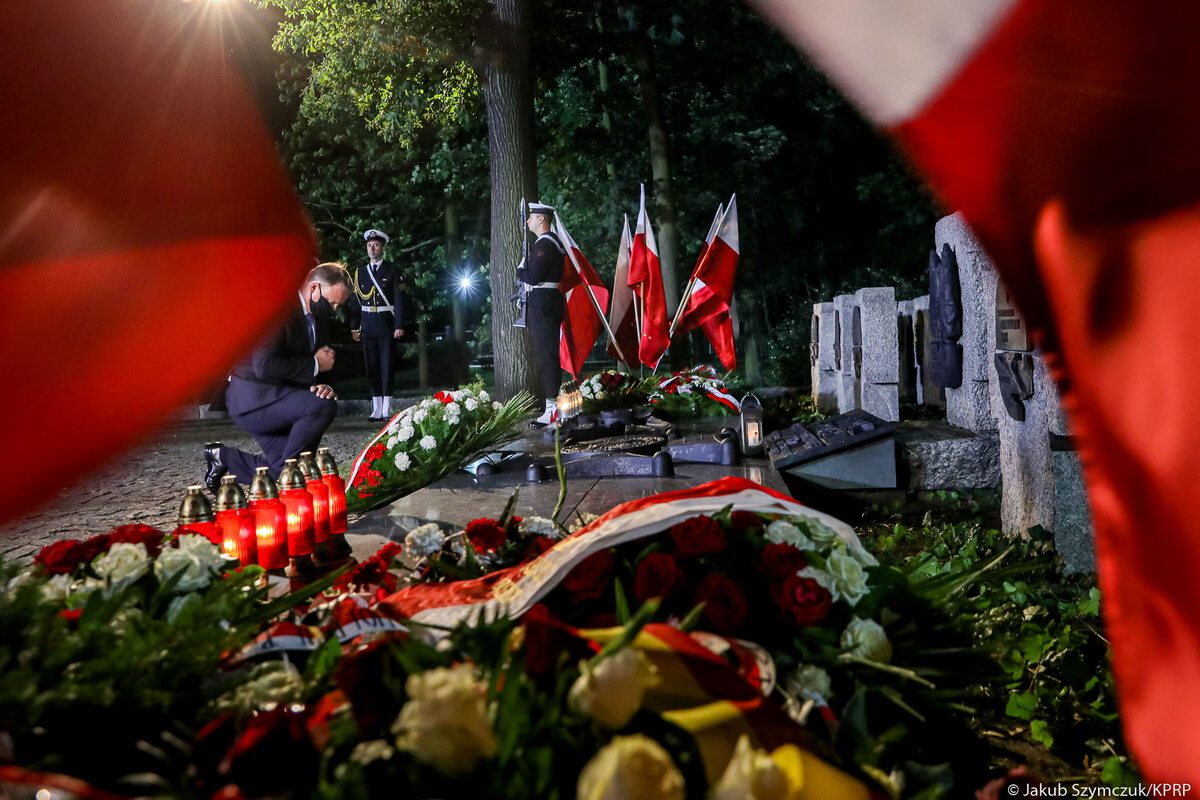 Uroczystości upamiętnienia 81. rocznicy wybuchu II wojny światowej na Westerplatte 