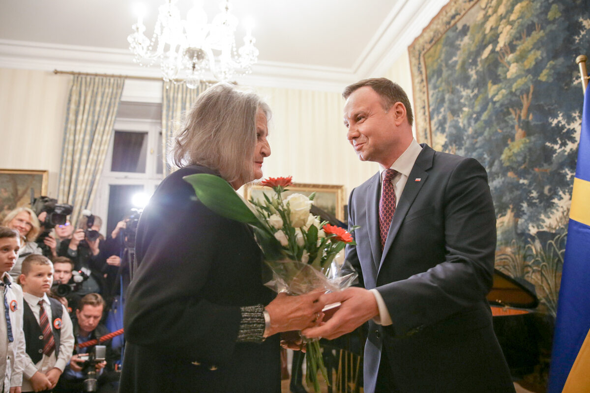 Para Prezydencka spotkała się ze szwedzką Polonią 