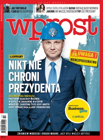 Okładka tygodnika Wprost nr 22/2017 (1788)