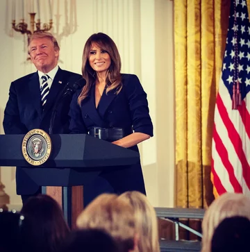 Jedno z ostatnich publicznych wystąpień Melanii Trump 