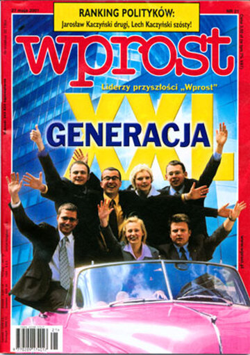 Okładka tygodnika Wprost nr 21/2001 (965)