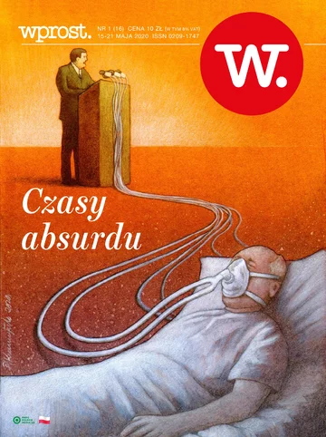 Okładka tygodnika Wprost nr 16/2020 (1932)