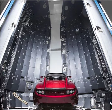 Tesla Roadster Elona Muska gotowy do lotu na orbitę Marsa 