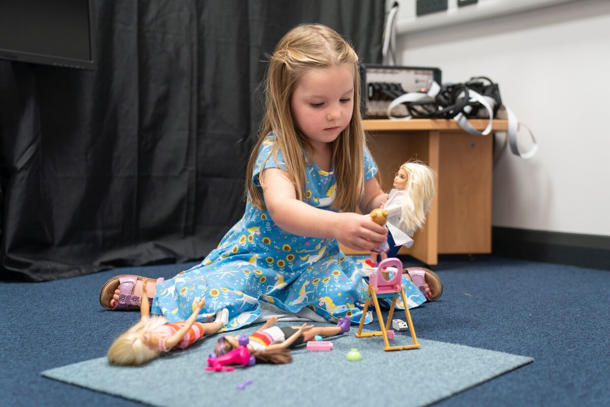 Zabawa lalkami pozytywnie wpływa na kształtowanie emipatii 