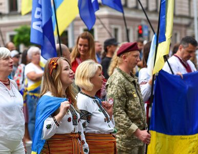 Dzień Niepodległości Ukrainy. Tak Ukraińcy opowiedzieli się za...