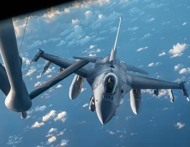 Miniatura: Amerykański F-16 rozbił się w Korei...