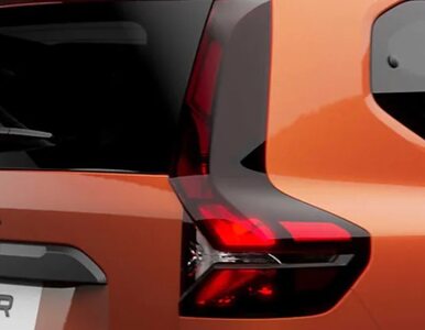 Miniatura: Nowa Dacia Jogger będzie 7-osobowa. W...