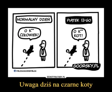 Memy z okazji piątku 13-stego 