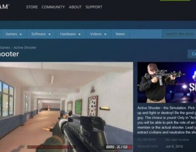 „Active Shooter”. Steam usuwa grę o szkolnych strzelaninach