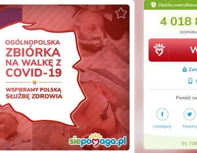 Miniatura: Ruszyła zbiórka na walkę z koronawirusem w...