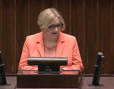 Miniatura: Skandaliczna wypowiedź w Sejmie. Burza po...