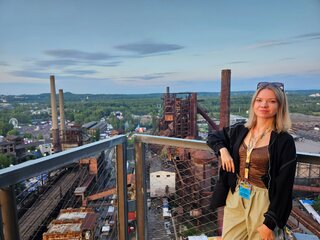 Widok na festiwal z Bolt Tower