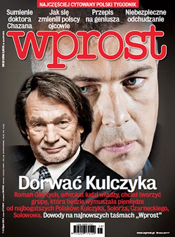 Okładka tygodnika Wprost nr 28/2014 (1636)