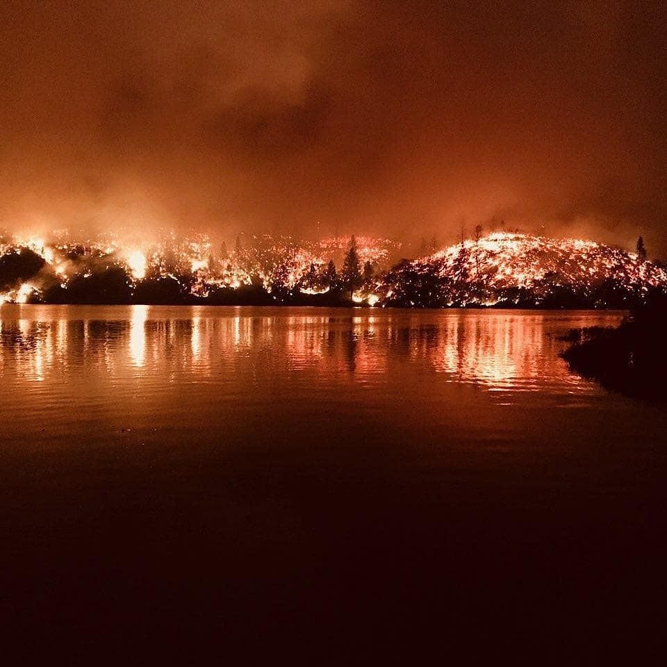 Pożar w Kalifornii 