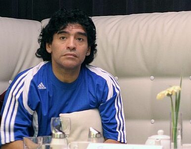 Miniatura: Maradona starł się z kibicami w Dubaju