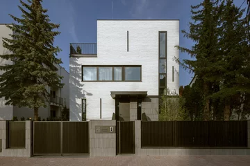 Dom Wertykalny w Wilanowie autorstwa Exterio Architektura