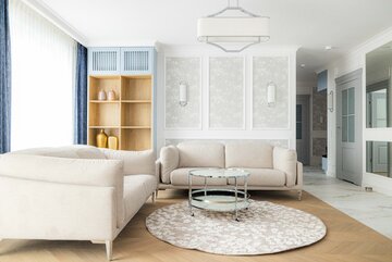 Mieszkanie dw&oacute;ch si&oacute;str, projekt  Marta Czerkies, właścicielka firmy Marta Czerkies Home Designer
