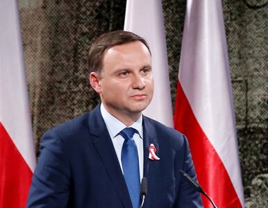 Miniatura: Duda: Przesłuchanie Komorowskiego to było...