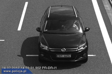 Tym autem mogą jechać porywacze dziecka (fot. policja.pl)