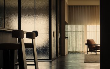 Wnętrze, które prowadzi do rozluźnienia ciała i umysłu, projekt 932 Design Group 