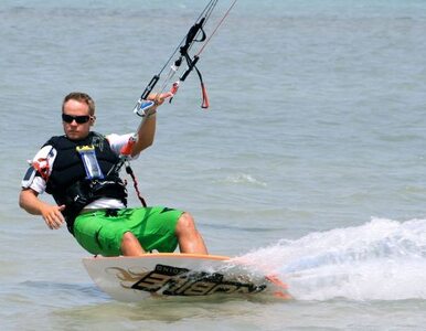 Miniatura: Polski kitesurfer chce pobić rekord...