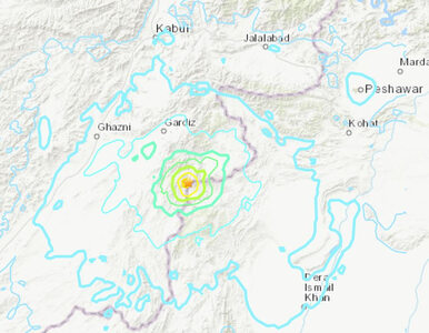 Miniatura: Trzęsienie ziemi w Afganistanie. Nie żyje...
