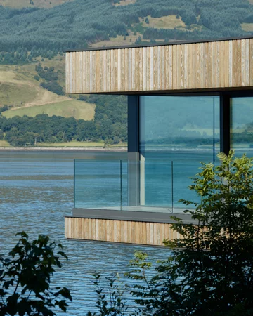 Dom na skale, projekt Cameron Webster Architects 