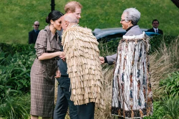 Książę Harry  i księżna Meghan w Nowej Zelandii 