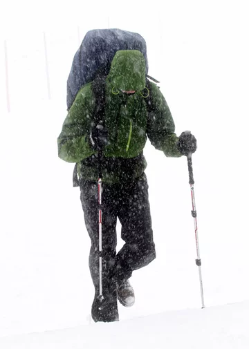 ...w Tatrach już zima. (fot. PAP/Grzegorz Momot)