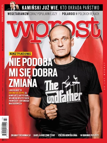 Okładka tygodnika Wprost nr 23/2017 (1789)